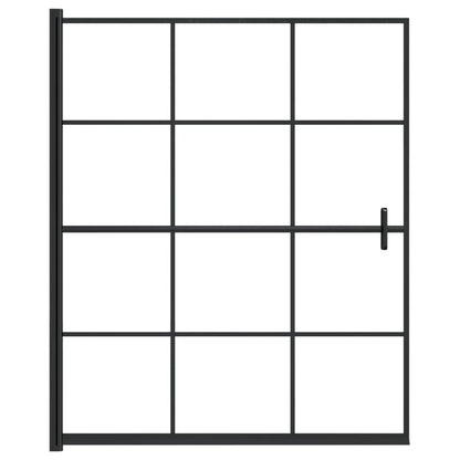 Shower Enclosure ESG 45.7"x55.1" Black
