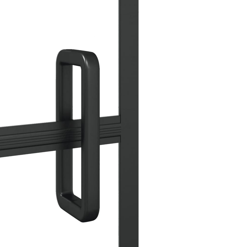 Shower Enclosure ESG 45.7"x55.1" Black