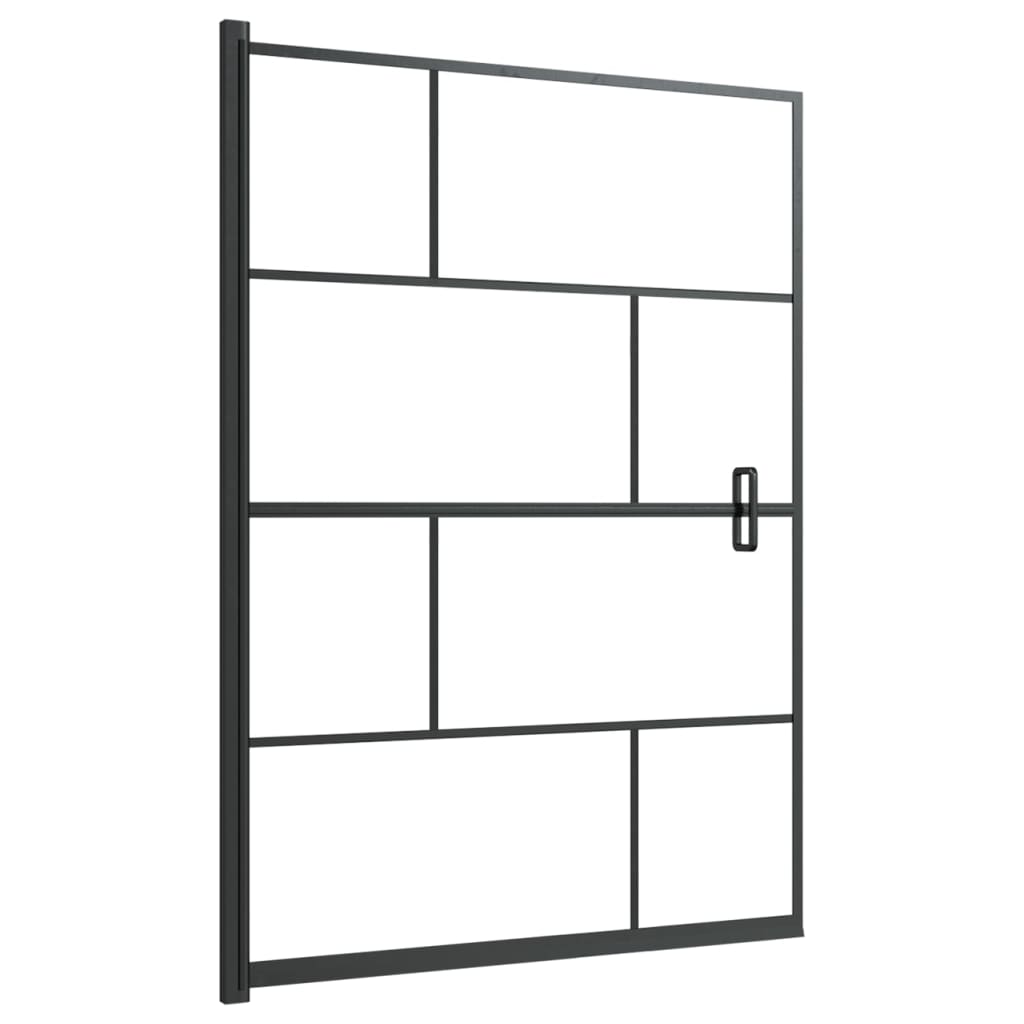 Shower Enclosure ESG 39.4"x55.1" Black