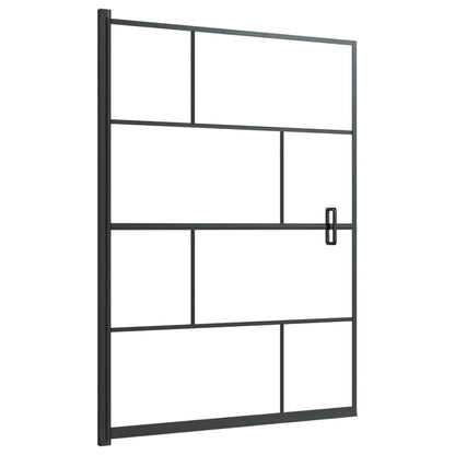 Shower Enclosure ESG 39.4"x55.1" Black