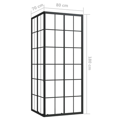 Shower Cabin ESG 31.5"x27.6"x70.9