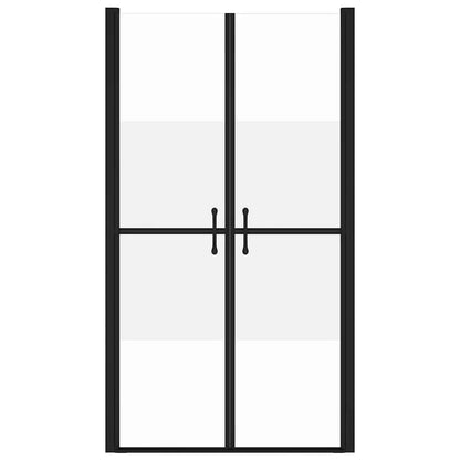 Shower Door Half Frosted ESG (73-76)x190 cm