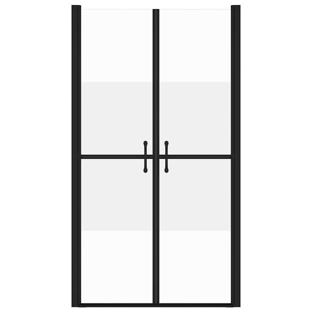 Shower Door Half Frosted ESG (83-86)x190 cm