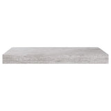 Floating Wall Shelf Concrete Grey 50x23x3.8 cm MDF