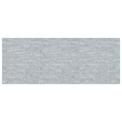 vidaXL Wall Shelf Concrete grey Honeycomb MDF, metal Medium