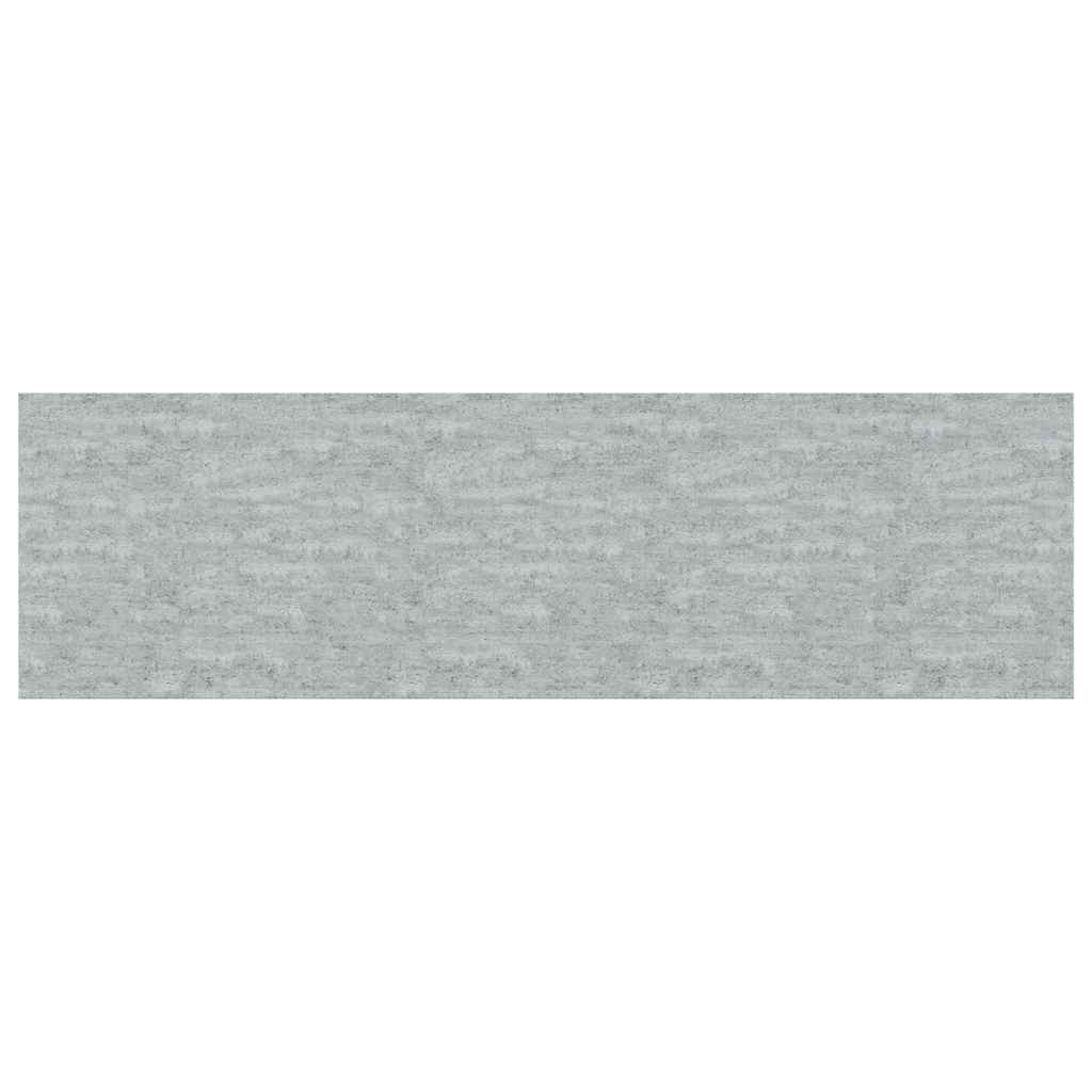 Floating Wall Shelves 2 pcs Concrete Gray 31.5"x9.3"x1.5" MDF
