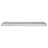 Floating Wall Shelves 4 pcs Concrete Grey 80x23.5x3.8 cm MDF