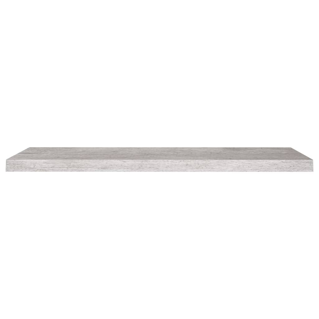 Wall Shelf Gray Honeycomb MDF, metal 35.4 in long Wall Shelf