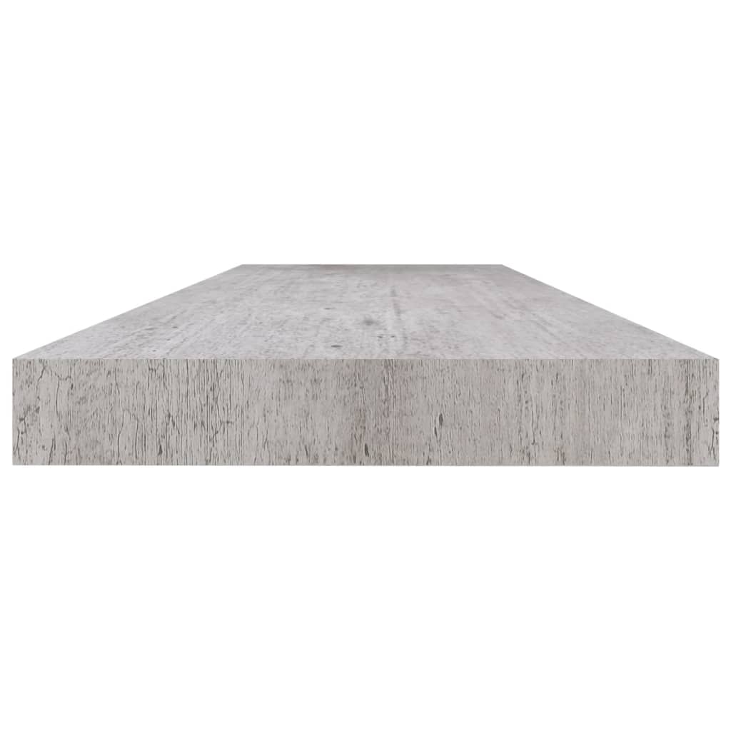 Wall Shelf Concrete grey Honeycomb MDF Wall mounting Wall Shelf