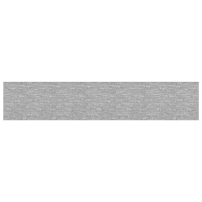 Floating Wall Shelves 4 pcs Concrete Grey 120x23.5x3.8 cm MDF