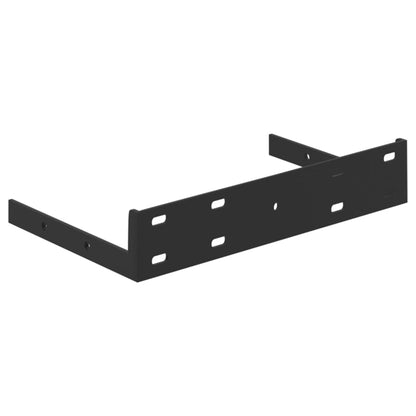 Wall Corner Shelf Concrete gray Honeycomb MDF 13.8 in corner size