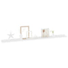 Wall Shelves 2 pcs White 45.3"x3.5"x1.2"