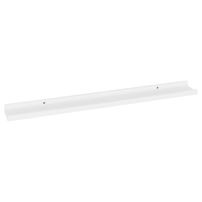 Wall Shelves 4 pcs White 80x9x3 cm