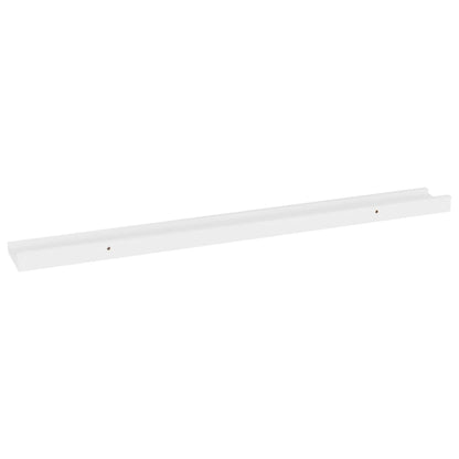 Wall Shelves 4 pcs White 80x9x3 cm