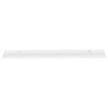 Wall Shelves 4 pcs White 115x9x3 cm