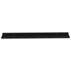 Wall Shelves 4 pcs Black 100x9x3 cm