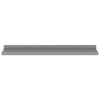 Wall Shelves 4 pcs Grey 60x9x3 cm