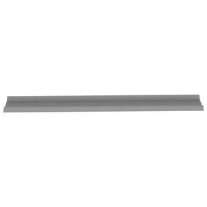 Wall Shelves 4 pcs Grey 115x9x3 cm