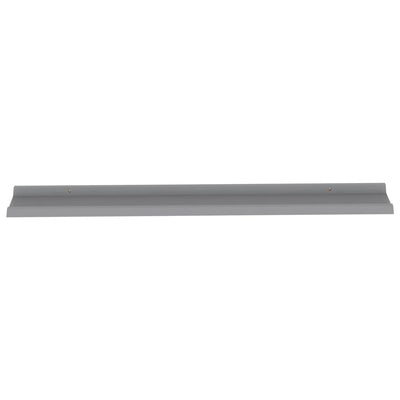 Wall Shelves 4 pcs Grey 115x9x3 cm