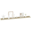 Wall Shelves 2 pcs Sonoma Oak 100x9x3 cm