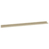 Wall Shelves 4 pcs Sonoma Oak 115x9x3 cm