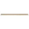 Wall Shelves 4 pcs White and Sonoma Oak 115x9x3 cm