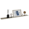 Wall Shelves 4 pcs Concrete Grey 115x9x3 cm