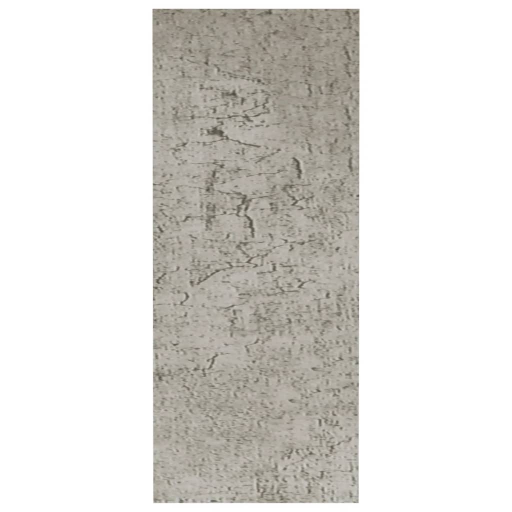Wall Cube Shelf Set of 3 Concrete Gray MDF
