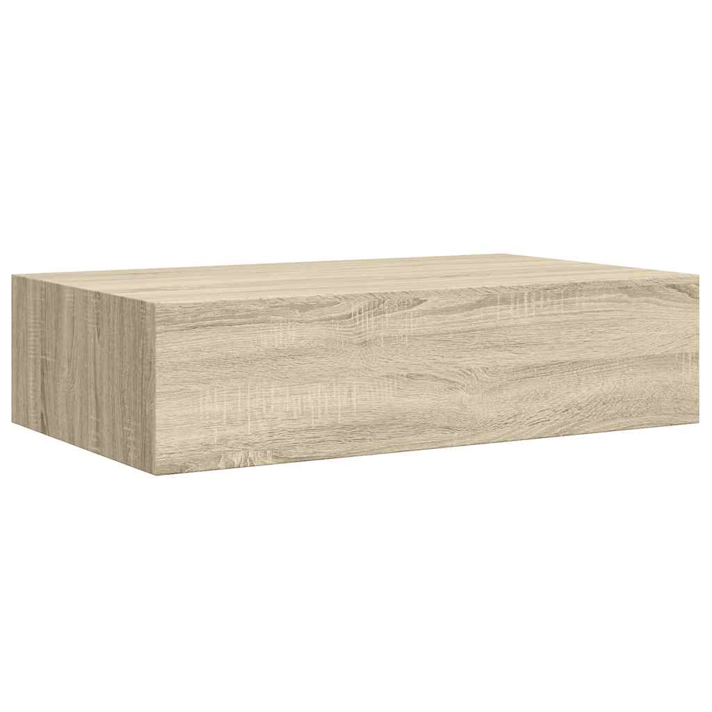 Drawer Shelf | Oak | MDF, metal | Medium | Wall mounting | Drawer Shelf