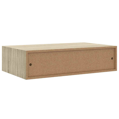 Drawer Shelf | Oak | MDF, metal | Medium | Wall mounting | Drawer Shelf