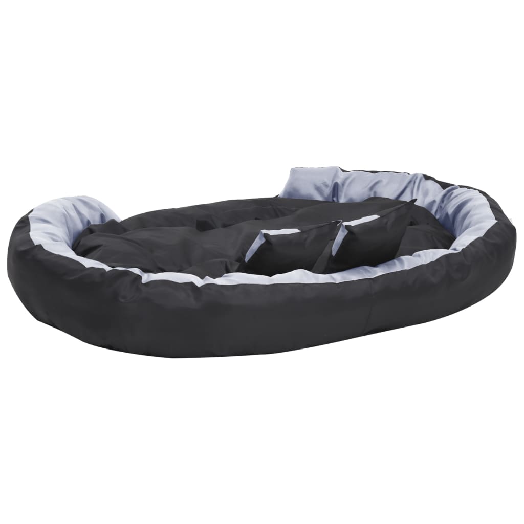 Dog Cushion | Grey and Black | 420D Oxford fabric with PU coating