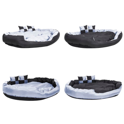 Dog Cushion | Grey and Black | 420D Oxford fabric with PU coating