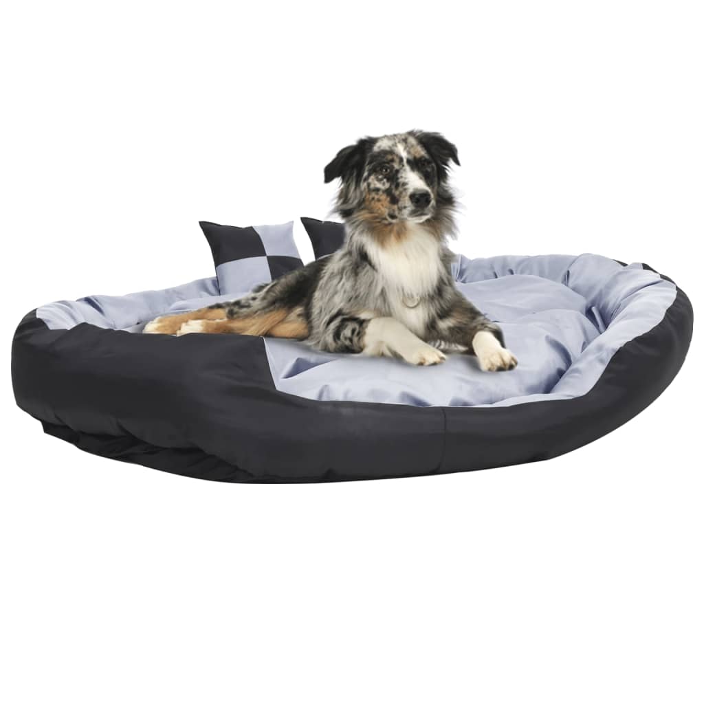 Dog Cushion | Grey and Black | 420D Oxford fabric with PU coating