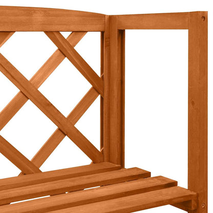Trellis Natural wood Solid fir wood Medium Shelving Trellis