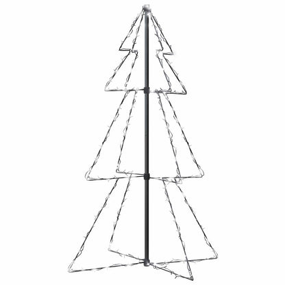 Christmas Cone Tree 160 LEDs Indoor and Outdoor 78x120 cm