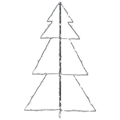 Christmas Cone Tree 160 LEDs Indoor and Outdoor 78x120 cm