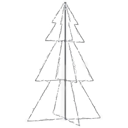 Christmas Cone Tree 200 LEDs Indoor and Outdoor 98x150 cm
