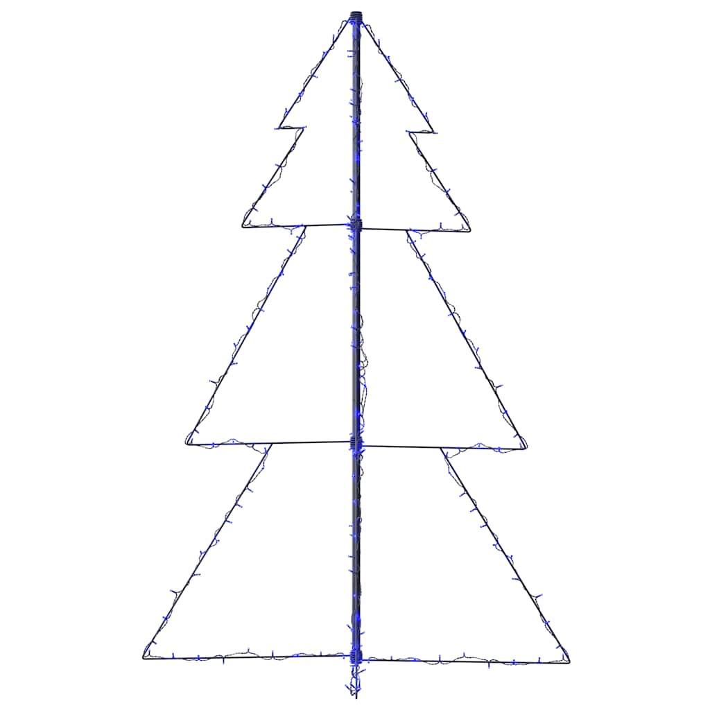 Christmas Cone Tree 200 LEDs Indoor and Outdoor 98x150 cm