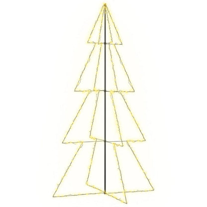 Christmas Cone Tree 360 LEDs Indoor and Outdoor 143x250 cm
