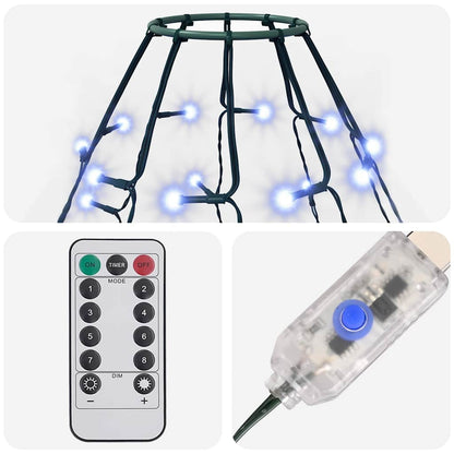 Tree Light | Blue | PVC | Suitable for 180 cm trees | Water-resistant