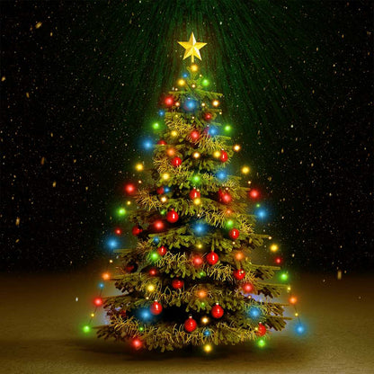Tree Light | Colourful | PVC | Medium | Christmas Tree Lights