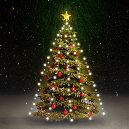 Tree Light | Cold white | PVC | 210 cm tree height | Decorative Inlays
