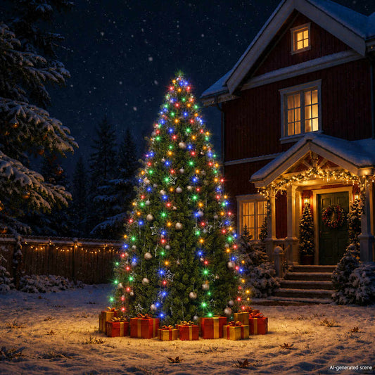 Tree Light | Colourful | PVC | Extra Tall | Colourful