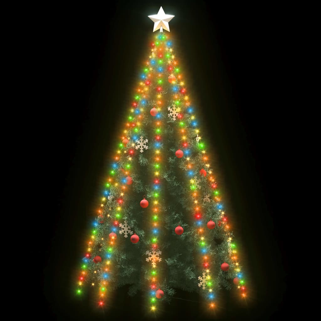 Christmas Tree Net Lights with 400 LEDs Colourful 400 cm