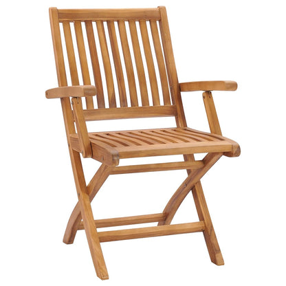 Garden Chair | Set of 4 | Teak | Solid Teak wood | Standard | Foldable