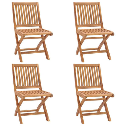 Garden Chair | Set of 4 | Brown