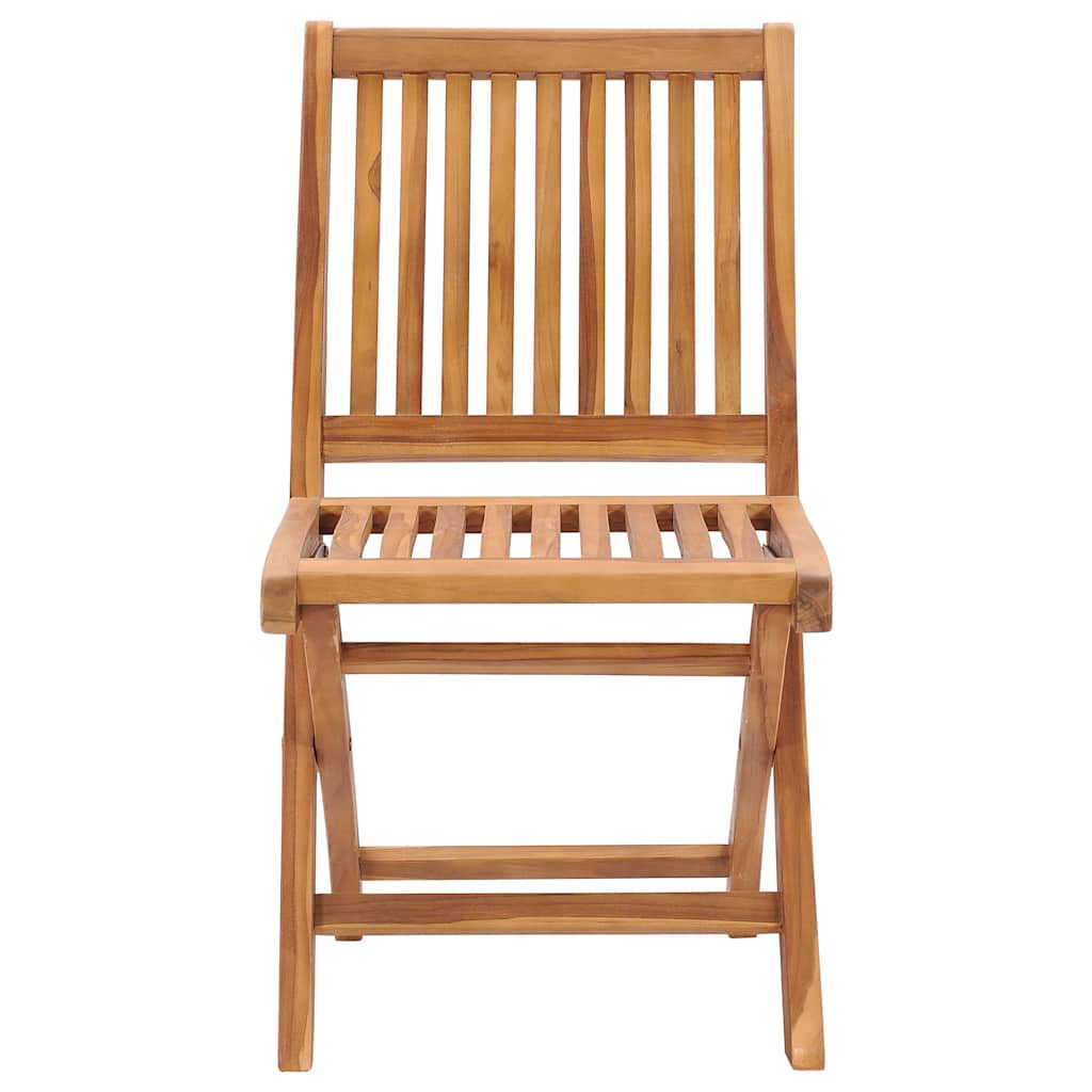 Garden Chair | Set of 6 | Brown | Fine sanded teak hardwood | Standard