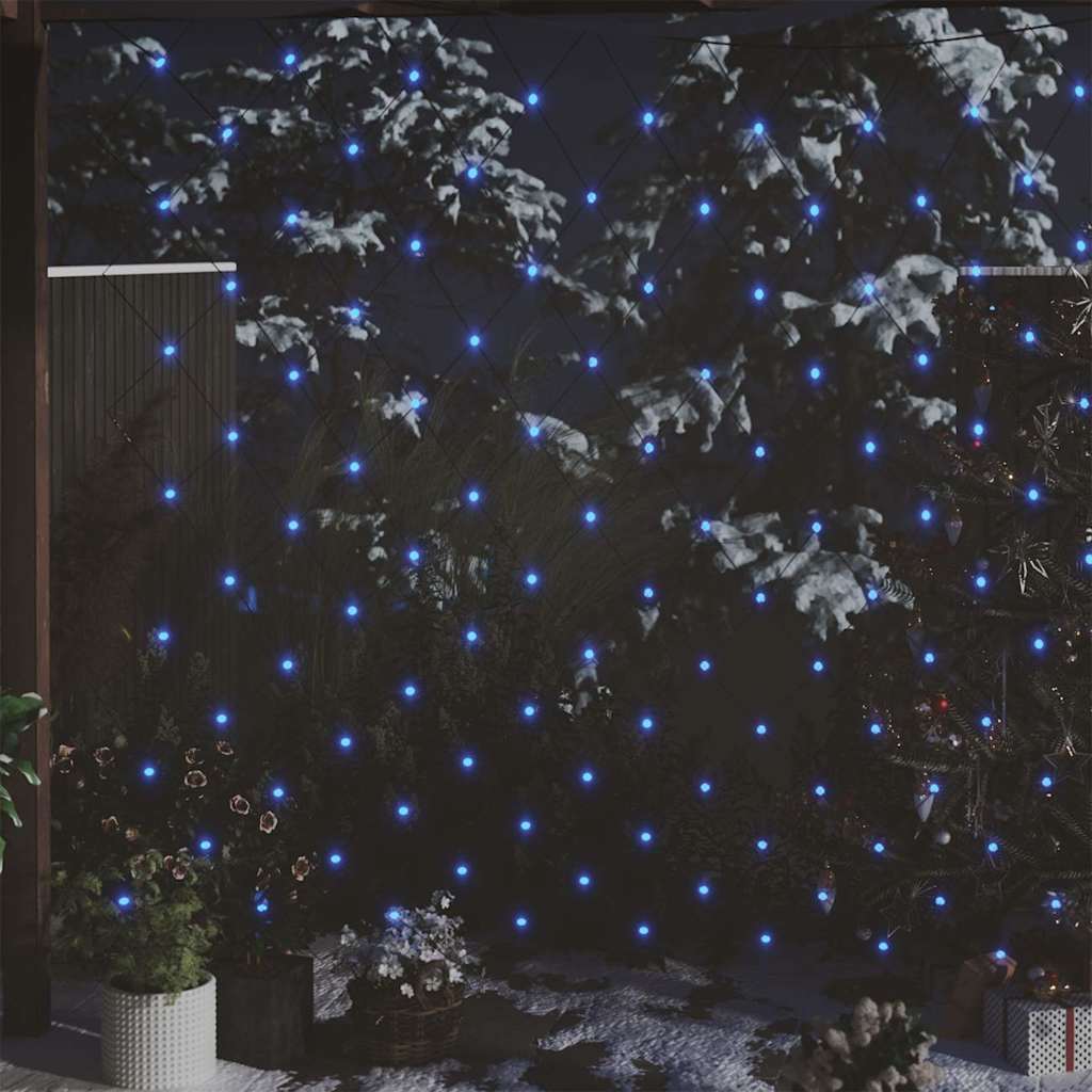 Christmas Net Light Blue 3x2 m 204 LED Indoor Outdoor
