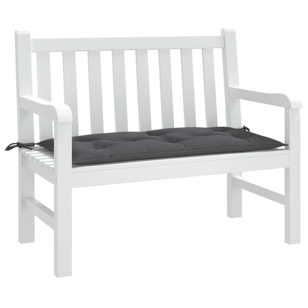 Garden Bench Cushion Anthracite 43.3"x19.7"x2.8" Oxford Fabric