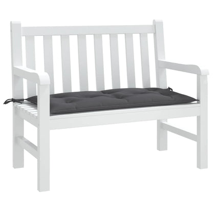 Garden Bench Cushion Anthracite 43.3"x19.7"x2.8" Oxford Fabric